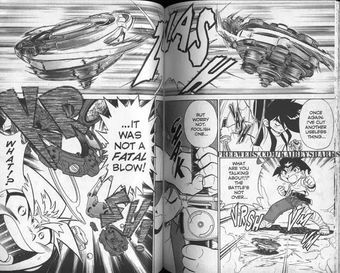 Bakuden Shoot Beyblade Chapter 7.4 13